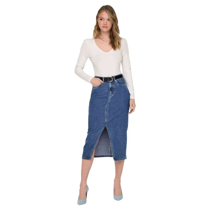 Faldas marca Only modelo 15324365 para mujer en color azul - 1