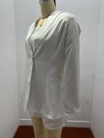 Conjunto De Mujer Primavera/Verano Top De Tanque Sólido Chaqueta De Moda Shorts De Cintura Alta Tres Piezas High Street Polyester - details 11