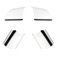 4Pcs Pegatinas De Acero Inoxidable Para Cubrir Panel De Volante De Coche Accesorios Para Ford Focus 2 Mk2 2005-2012 - details 7