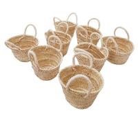 Pack 1,2,8 y 10 Mini Capazitos Cestas Perfecto Para Bodas y Comuniones Medidas 16 cm de Ancho x 18 cm de Alto x 10 cm Base - details 3
