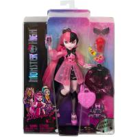 Monster High Draculaura Muñeca articulada con Mascota y Accesorios de Moda, Juguete +4 años (Mattel HHK51) - details 0