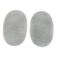 Parches De Codo Y Rodilla Ovalados De Cuero Genuino Para Reparación Y Decoración De 14x9cm Técnicas De Bordado Artesanal - details 0