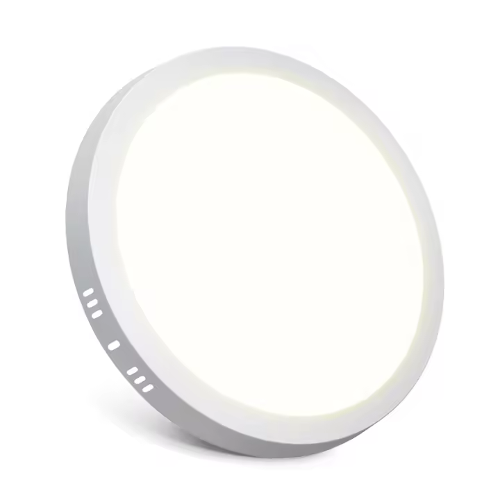 Lámpara De Techo LED Ultra Delgada 110V 220V Panel Circular Para Iluminación Interior Habitación Dormitorio Estudio Baño - 1