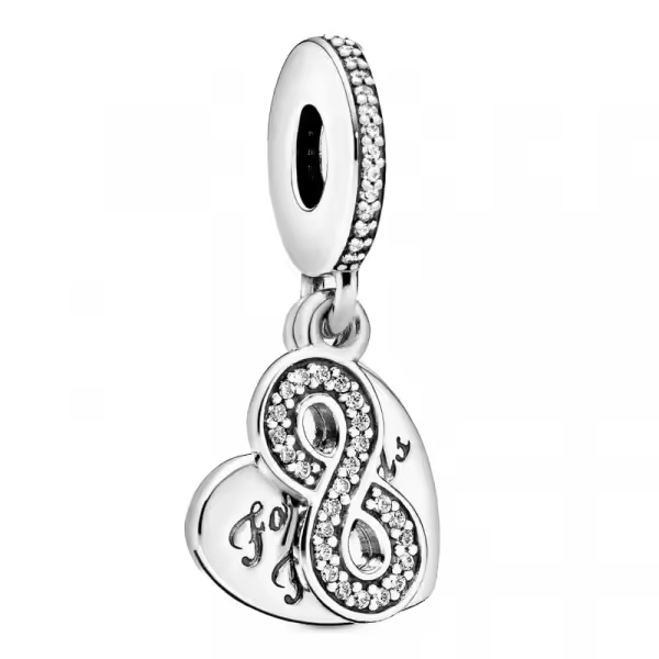 Pandora - Charm colgante Amigas Para Siempre 791948CZ - 1
