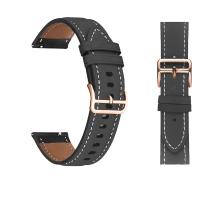 Correa De Reloj De Cuero Genuino 20mm Para Garmin Venu 2 plus SQ Vivoactive 3 3t Vivomove HR Reemplazo De Pulsera Para Reloj Inteligente - details 7