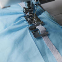 Pie De Telar Para Máquina De Coser Doméstica 25mm Pie De Sujeción Para Enrollado De Tela Accesorios De Costura DIY Para Cuerda Elástica Y Fabricante - details 1