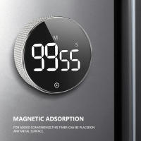 Reloj De Cocina Magnético Con Pantalla LED Timer De Conteo Regresivo Silencioso Para Estudio Y Cocina Reloj Electrónico Self Regulated - details 6