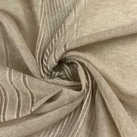 Cortinas de visillo lino y poliéster con líneas horizontales en la parte inferior.con diseño dee lienas150x260.Decoracion para hogar y oficina. - details 12