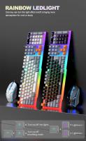 RAIKU T26 Teclado Mecánico Con 104 Teclas Y Ratón Combinado Para Juegos Y Oficina Con Iluminación Colorida Variada Compatible Con Windows E IOS - details 3