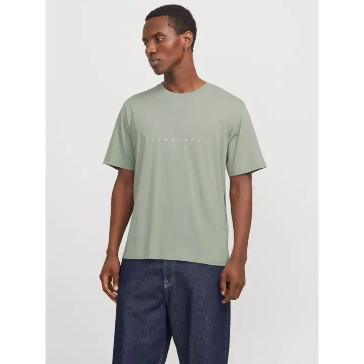 Jjestar Jj Tee Ss Noos Verde Azulado - 1