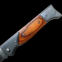 Cuchillo Plegable De Acero Inoxidable Para Camping Y Uso Doméstico Fácil De Transportar Alta Dureza Y Resistencia Al Desgaste - details 2