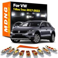 Kit De 10 Piezas De Luces LED Para Interiores De Coche MDNG Para Volkswagen T-Roc 2017-2023 Luz De Mapa Maletero Accesorios De Coche - details 0