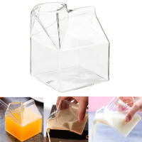 1Pc Copa De Leche 300ML Estilo Botella De Leche Media Pintada Mini Juguete De Crema De Vidrio Ecológico Con Forma De Aves De Correr - details 1