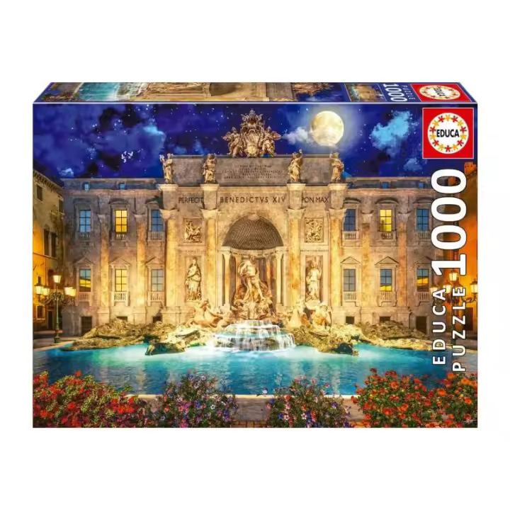 PUZLE FONTANA DI TREVI 1000 PIEZAS. - 1