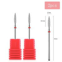 2pcs TP Bit De Uñas De Diamante Torbellino Para Broca De Taladro Y Pulidora Eléctrica Herramientas De Pedicura Corte De Acero Inoxidable - details 5