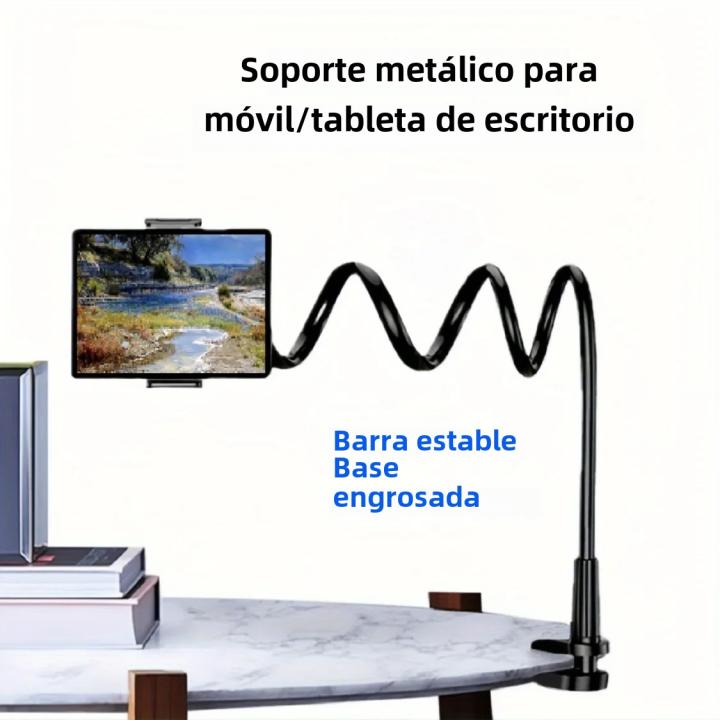 Soporte De Tableta De Gorra Larga Y Flexible Para Cama Y Escritorio Soporte De Teléfono Para IPad Samsung Xiaomi Accesorio De Soporte De Tableta