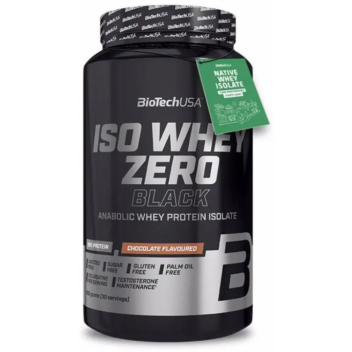 Biotech Usa Iso Whey Zero Black Vainilla 908G - 1