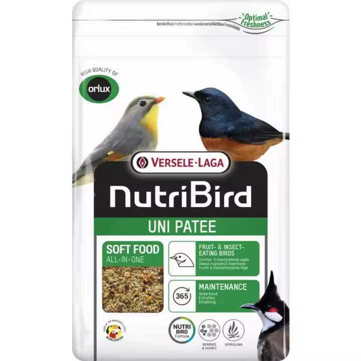 Pasta Universal para Aves Frugivoras VERSELE LAGA Uni Patee 1kg - 1