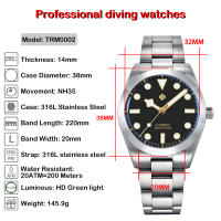 Reloj Métrico De Lujo LIGE TERAMI Para Hombre Reloj Automático Deportivo Casual Impermeable Con Luminiscencia Y Caja Reloj De Pulsera De Acero Inoxidable - details 2