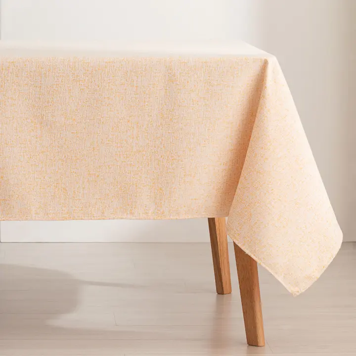 GAMUSI - Mantel jacquard premium rectangular alto grosor, tacto tela, caída natural, diseño con textura Jares - 1