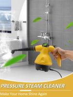 Limpiador a vapor portátil de 1050 W, máquina de vapor de alta presión y alta temperatura con 9 accesorios para decoración de interiores, muebles de cocina - details 1