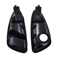 Manija De Puerta Interior Delantera Izquierda Y Derecha Para Coche Auto Compatible Con Seat Ibiza 6J 2010-2022 ABS Negra Accesorios De Coche - details 5