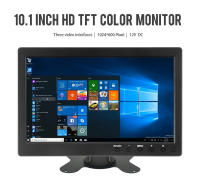 Monitor De Coche Portátil De 10.1 Pulgadas Con HDMI VGA Para TV Sistema De Seguridad Doméstico Pantalla LCD De Color Para Cámara De Retroceso - details 0