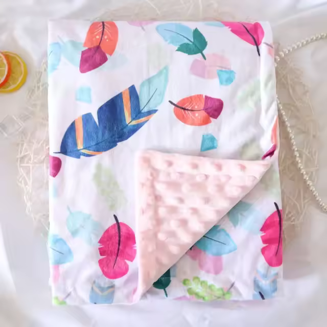 Manta Bebé Mermaid Estrella Impresión Algodón Flannel Envoltura Para Bebé Niño Y Niña Cama Carrito De Compras Edad 1-3 Años - 1