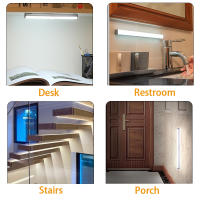 Luz Nocturna LED Con Sensor De Movimiento Recargable Por USB Luz De Armario Escalera Para Cocina Tipo C Luz De Noche Sin Cable - details 5