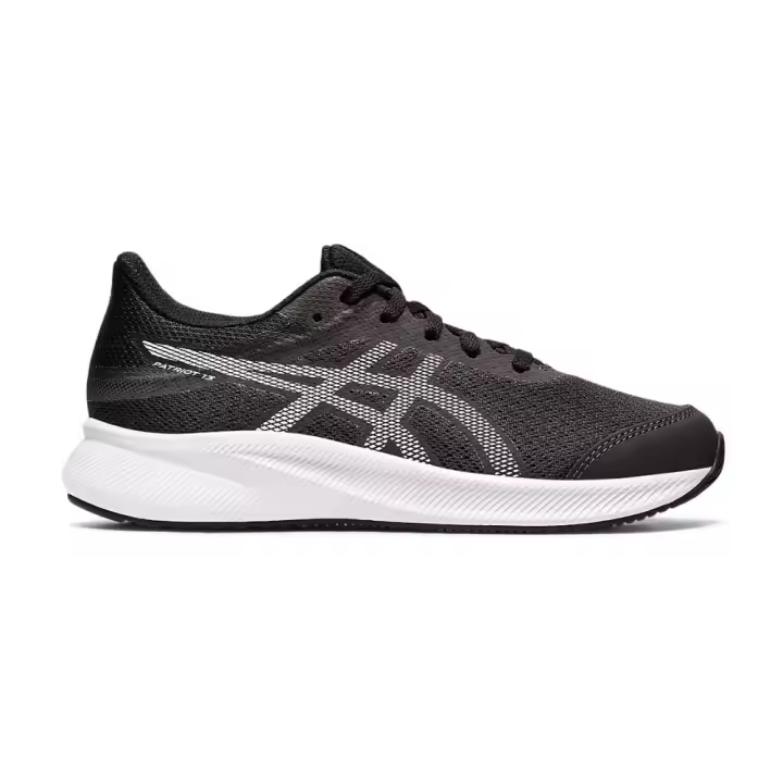 Zapatillas Asics Patriot 13 Gs Grafito Blancas 1014A267-020 Running Niño Niña - 1