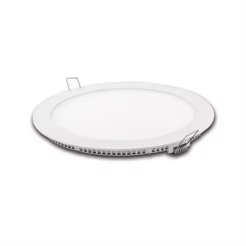 Downlight led redondo plano matel blanco 18w 2700K - 1