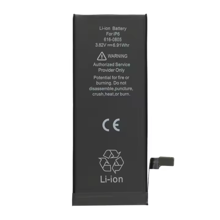 Batería de Repuesto Generica para iPhone 6 - Alta Capacidad 1810 Mah - Adhesivo Incluido - 1