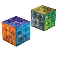 Cubo Mágico 3x3x3 Educativo Para Niños Juguetes De Matemáticas Y Química Elemento Mágico Regalo Ideal Para Jóvenes Y Adultos - details 3