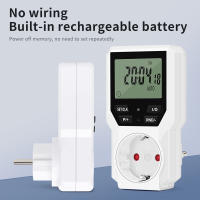Interruptor De Timer Digital Programable Enchufe Electrónico Con Control De Tiempo Por Día/Hora Salida EU 230V/16A - details 3
