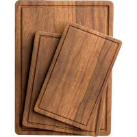 Tablas De Cortar De Madera De Encina Y Nogal Para Queso Y Carne Bloques De Corte Para Cocina Herramientas De Cocina - details 0