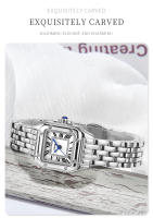 Reloj De Cuarzo Para Mujer Ultrafino De Acero Inoxidable Estilo Fashion Y Casual Resistente Al Agua Con Manos Luminosas Y Dial Circular - details 6