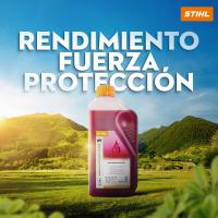 Aceite STIHL para Motores de 2T. Pack de 2 Litros. El aceite mineral de Stihl HP es para motores de 2 tiempos que permite ser mezclado con todos los combustibles y utilizados en herramientas de esta marca: motosierras, vareadores, etc. - details 2