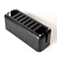 Caja De Almacenamiento Para Cable De Poder Estuche Antipolvo Organizador De Enchufe Para Teléfono Y Tablet Caja De Almacenamiento De Cable De Red Gestor De Cableado Ecológico Moderno - details 0