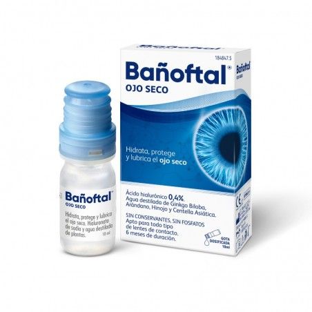 Bañoftal Ojo Seco 0,4% 10 Ml