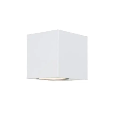 CRISTAL RECORD Aplique de Exterior Confo Evo 1xgu10 IP44 Blanco - Iluminación Efectiva y Duradera - 1