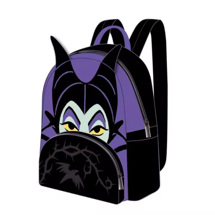 Mochila casual moda aplicaciones disney villanas - 1
