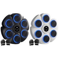 Máquina De Boxeo Inteligente Con Music BT Luz RGB Adulto/niños Deporte Fitness Entrenador De Ejercicio En Casa Objetivo De Boxeo Tipo-C Carga - details 1