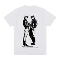 Camiseta Tom of Finland LGBT GAY Vintage Arcoíris Hombre Mujer Casual Cuello Redondo Manga Corta Algodón Poliéster Transpirable - details 5