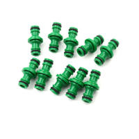 Conector De Tubo Para Jardín 5 Piezas Rápido Unión De Agua Reparación De Conducción De Agua Plástico 1/2' Fitting De Tubería - details 2