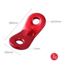 10pcs Hebilla Ajustable De Aluminio Para Tira De Tenda Hebilla De Cuerda Deslizante Para Canopy Antigolpes Ajustable Para Tenda - details 3