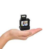 Nueva Mini Cámara Reflex Micro CMOS Con Flash Y Base De Batería Grabadora De Video Portátil DV 1080P Con Pantalla LCD - details 0