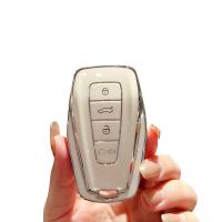 Cubierta De Llave De Coche TPU Para Geely Coolray X6 Emgrand Global Hawk GX7 Accesorios De Llave De Repuesto Estilo Carro Cadena - details 5