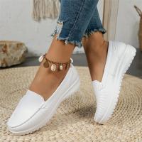 Zapatos De Mujer Estilo Verano 2024 Comodidad Elegante Suela Gruesa Resistente Al Desgaste Cierre SLIP-ON Material De Suela De Goma Talla Verdadera - details 3