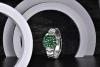 Reloj Mecánico Para Hombre Rollstimi 2024 Lujo Con Movimiento NH35 Resistentes Al Agua 100M Bisel Luminoso Acero Inoxidable Dial De Cristal De Zafiro - details 16