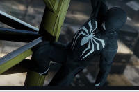 Traje De Cosplay Spider Man Símbolo Negro Venom Miles Morales Para Halloween Y Comic-Con Traje De Invierno Para Adultos - details 2